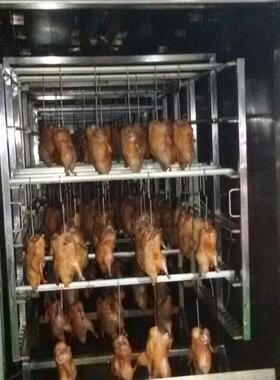 商用全自动香肠烟熏炉熏鸡熏腊肉熏肉烟熏设备小型电加热烟熏炉