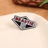 Beastie Boys hip-hop music group brooch niche design metal badge bag clothing accessories pin jewelry