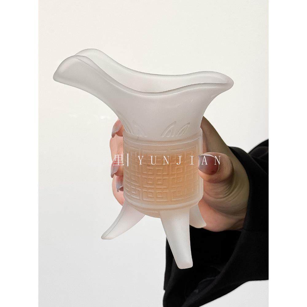 帝王杯冰美式拿铁咖啡杯Ins风创意搞怪三足爵杯玻璃杯奶茶杯酒杯,淘宝优惠券,粉丝福利购,淘宝优惠卷