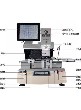 bga返修台BGA红外拆焊台全自动三温区光学对位返修设备DEZ-R820