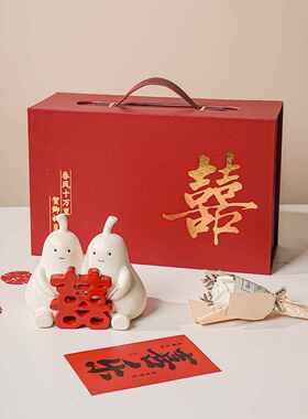 永不分梨摆件新婚结婚礼物礼品送新娘新郎新人闺蜜朋友的高档实用