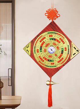 三合罗盘挂件高精度专业黄铜罗经仪随身八卦指南针客厅办公室摆件