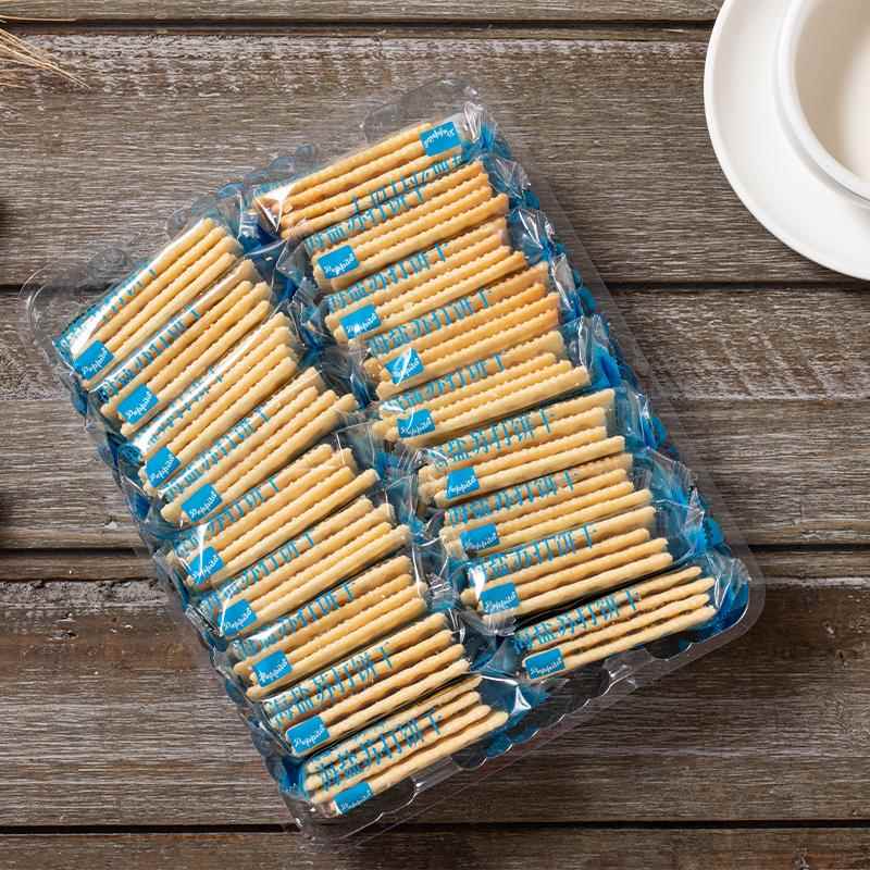 Peppito海盐味苏打饼干无添加蔗糖养胃孕妇早代餐咸味梳打饼零食