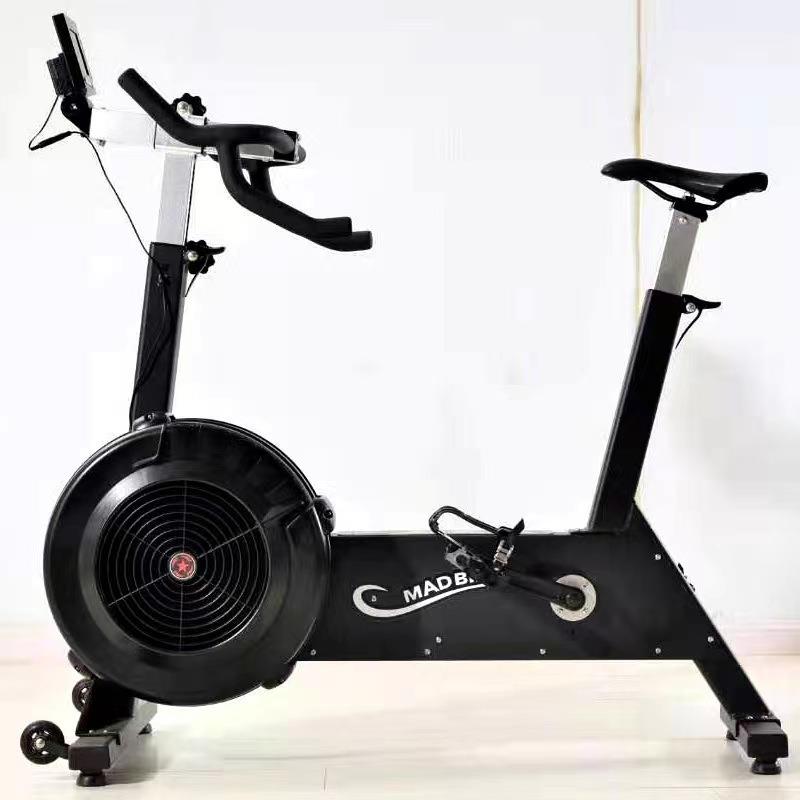 Manufacturer's self-operated aerobic fitness equipment commercial wind resistance bicycle C2 household vertical spinning bicycle wind resistance exercise bike
