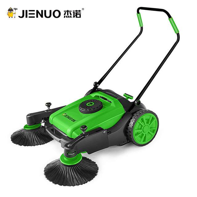 Industrial Sweeper Hand Push Mop Factory Workshop Unpowered Road Dust Property Sweeper