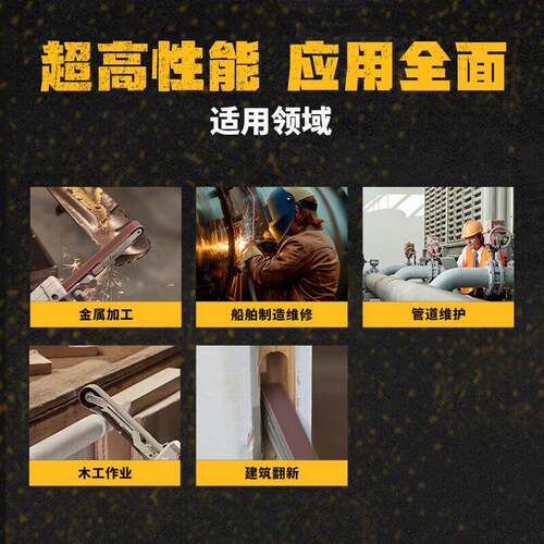 得伟砂带机DCM200N锂电20V无刷速打磨机可调速可调角度砂带机 - 图2