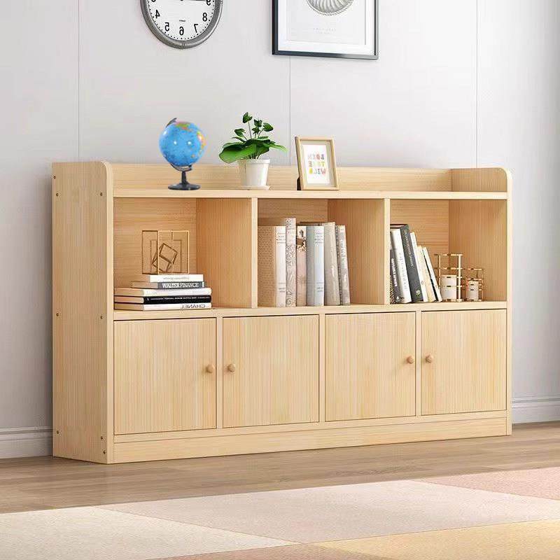 实木书架落地置物架学生教室储物书柜飘窗矮柜家用儿童收纳格子柜,淘宝优惠券,粉丝福利购,淘宝优惠卷