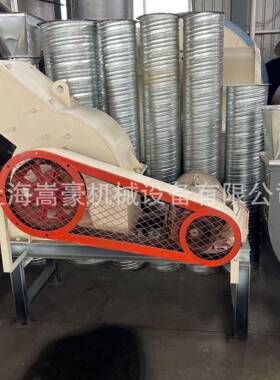 便捷可移动式PC600*400锤式破碎机路面建筑垃圾混凝土粉碎打砂机
