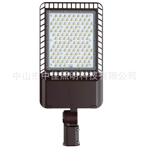 新款LED压铸可调角度路灯头100W200W市政工程大功率灯具led路灯头 - 图0