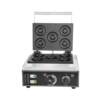Commercial five-compartment donut baking and scone machine round commercial waffle maker electric heating device PB-5A