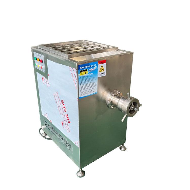 不锈钢鸡架绞肉设备冻猪肉羊肉水饺馅大型绞肉机肉类磨浆绞肉机 - 图3