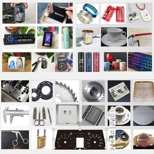 光纤激光打标机台式金属刻字机不锈钢可乐铭牌日期喷码机紫外打标 - 图1