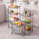 Shouyi 2023 new trolley multi-layer tuck storage rack living room bedroom kitchen miscellaneous storage rack