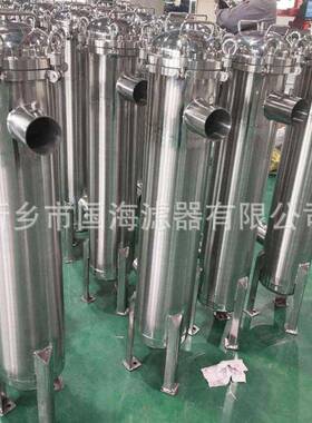 源头工厂反渗透前置保安过滤器 5t/h DN40 纯水设备 304 不锈钢精