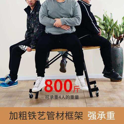 折叠桌家用可折叠移动餐桌小户型多功能三折桌子圆形桌客厅大圆L^ - 图3