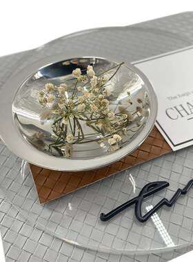 简约轻板奢西具套装样间装饰餐盘摆件样软板656餐房餐盘餐桌装摆