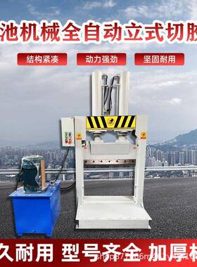 重型塑液压机切胶橡胶切条机皮革660/800/硅胶料切断机龙门铡刀机