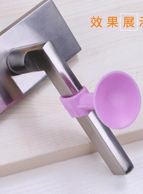 新款中号硅胶门吸免打孔把手防撞卫生间缓冲门阻塑料橡胶门碰门挡