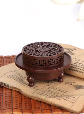 杨铜记 铜 禅香炉 家用沉香檀香炉香薰盘香炉