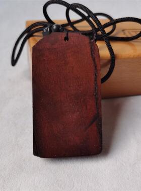 道令牌 雷击枣木九天玄女令牌挂件浮雕九天玄女令牌九天玄女吊坠