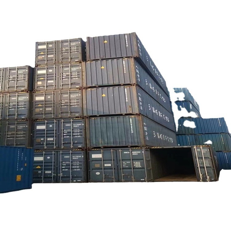 大QHY连堆场有4大0英尺高箱 各装个尺寸集的海运箱 海运箱量现货 - 图3