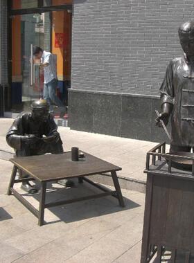 人物雕塑民俗文化人物铸铜雕塑古代耕种妇女劳作景象雕塑