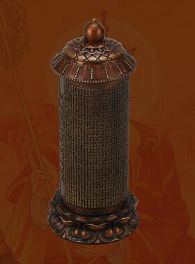 铜大佛顶首楞严咒舍利经塔幢家居佛堂供奉摆件中小号佛塔佛具用品