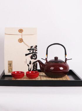现新中式禅意陶瓷茶具套装组合售楼处样板房客厅软装饰品摆件
