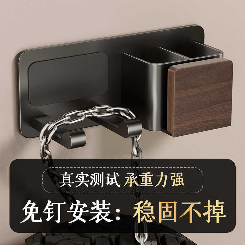 吹风机置物架免打孔家用壁挂卫生间厕所风筒放置支架电吹风机挂架,淘宝优惠券,粉丝福利购,淘宝优惠卷