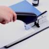 Baoke ST1160 large thickened long-arm heavy-duty stapler can staple 200 pages office supplies black