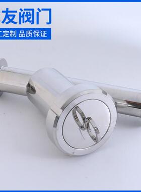 厂家供应不锈钢Y型过滤器卫生级焊接耐腐蚀可拆卸滤网