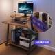 Simple computer desk desktop small home mini mobile desk workbench study table bedroom bedside table