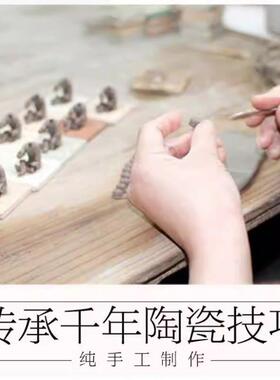 上水石吸水石假山盆景宝塔摆设文昌塔多肉陶瓷装饰摆饰 配件