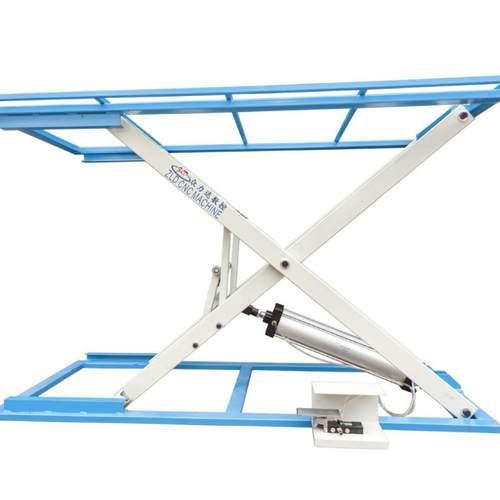 沙发升降工作台剪叉式升降台气动升降台气压升降工作台沙发床垫用 - 图1