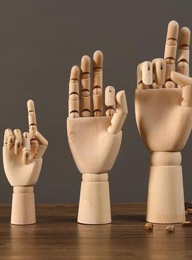 客厅旺宅摆件高级感小众人偶素描模型关节可活动美术漫画速写人体