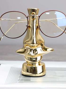 现办代简厅眼镜架道具摆件客样约板房082书房公室眼镜店家居软装