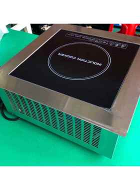3500W商用400MM大功率方形嵌入式线控电磁炉猛火煮汤灶爆炒5000W