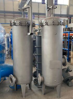 实力厂家大通量保安过滤器 处理量150m³/h1μm 纯水精密过滤装置