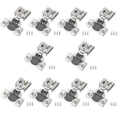 Concealed Nickel Plated Kitchen Overlay Cabinet Hinges - 图2