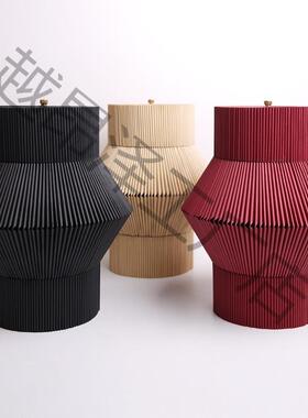 米兰纸几何纸体摆软件装LWN饰家具陈设创意色卡类折北欧简约立体