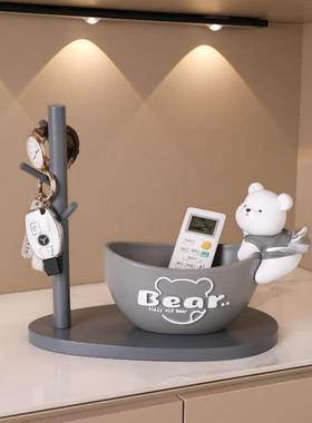 招财猫装饰品钥匙收纳装饰摆件