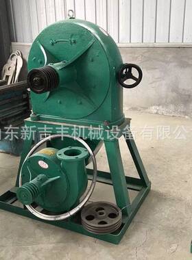 加厚型刀片自吸式齿盘粉碎机 玉米磨面机除尘家用粮食粉碎机