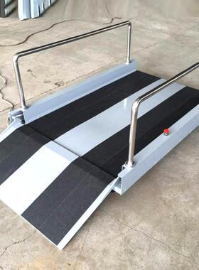 超低升降机固定式升降台超低型升降机液压升降台卸货平台升降平台