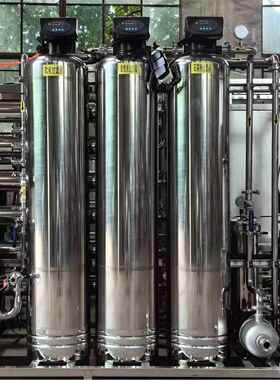 反渗透不锈钢设备0.5吨双级RO设备EDI电渗析超纯水电子