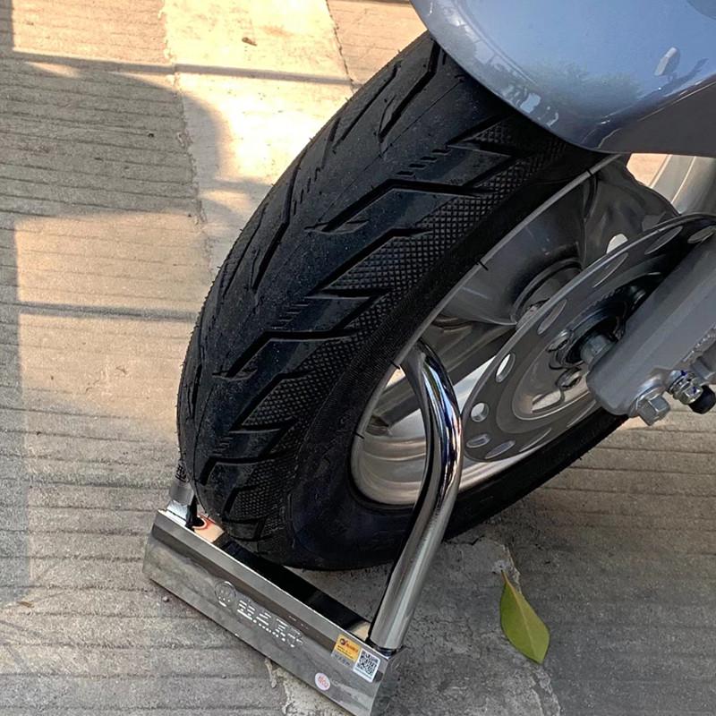 金点原子锁电动车自行车电瓶车锁U型超B级多功能摩托电动车防盗锁 - 图1