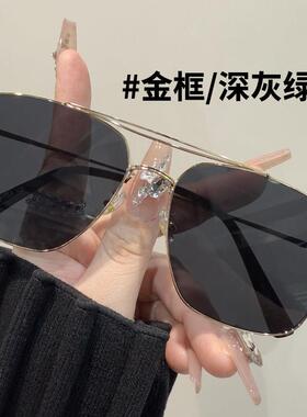 太阳眼镜男士开 车驾驶专用可配近视偏光太阳镜大脸男款覆古大框1