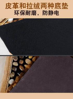 鹅卵石足底按摩垫雨花石脚垫走毯脚底按摩石垫指压足疗皮垫指压板