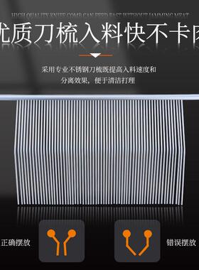 赣云双进料口切肉机切肉片机2.5mm切肉片机3.5mm切肉机肉片肉丝机