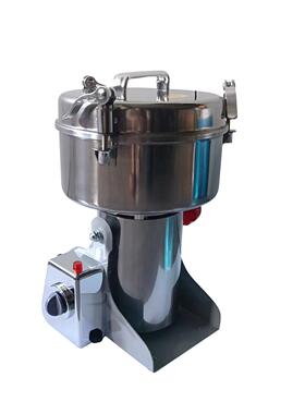 2000g商用锈钢粉碎机家用五谷杂研机磨超不细中药480材打粉粮机