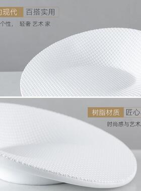现代简约高NGB档纳果盘客厅房办室卧室书玄关收茶几桌面家公居饰